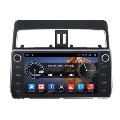 Avtomobil üçün monitor Android King Cool T18 2/32GB DSP & Carplay For Toyota Prado 2018