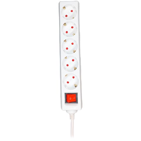 Uzadıcı Voltam 3 m VP-08 5 Way Germany Type Power Strip — Bakı