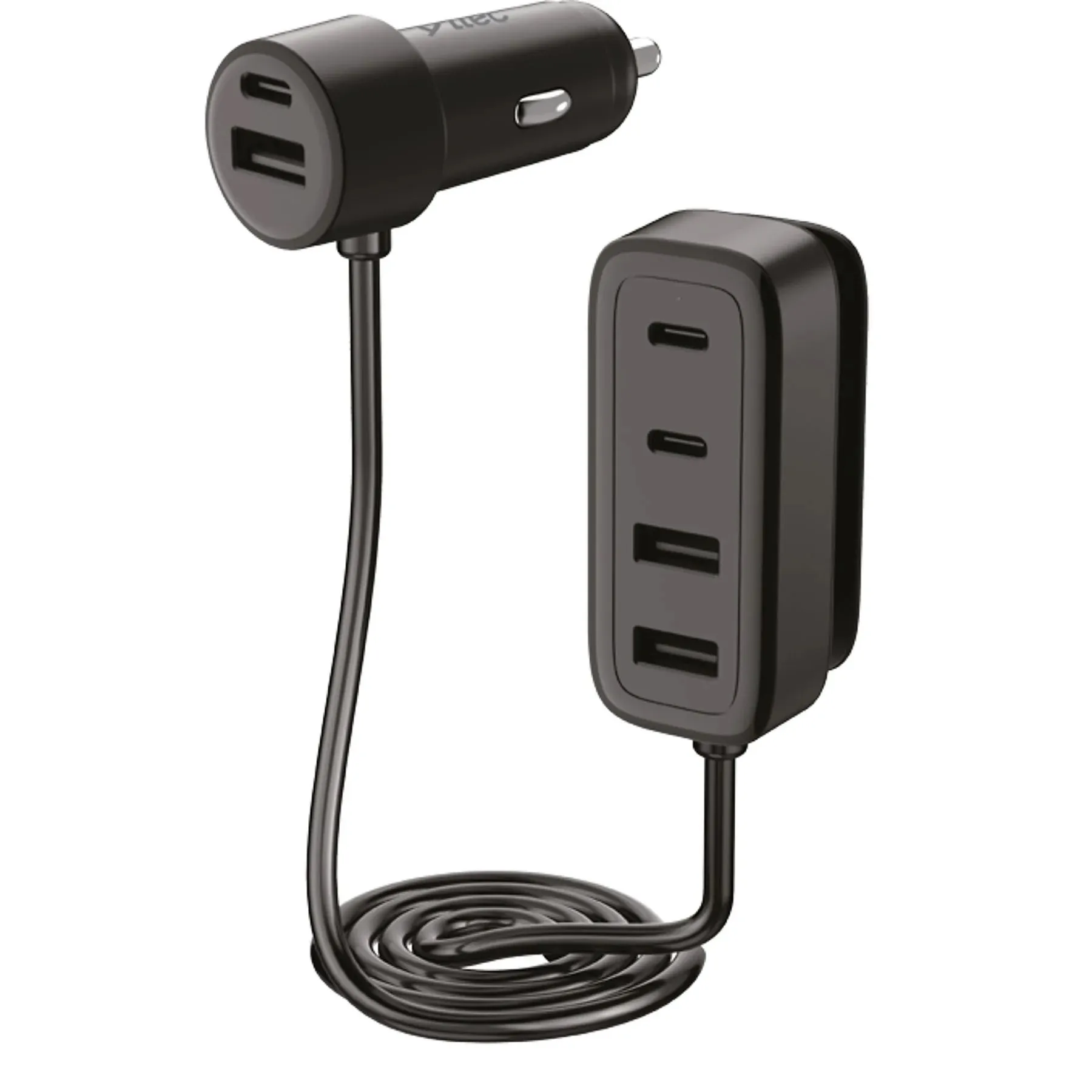 Avtomobil enerji toplama cihazı Ttec SmartCharger 6in1 PD 90W In Car Fast Charger 3 USB-C+3 Usb-a 2CKP06S — Bakı