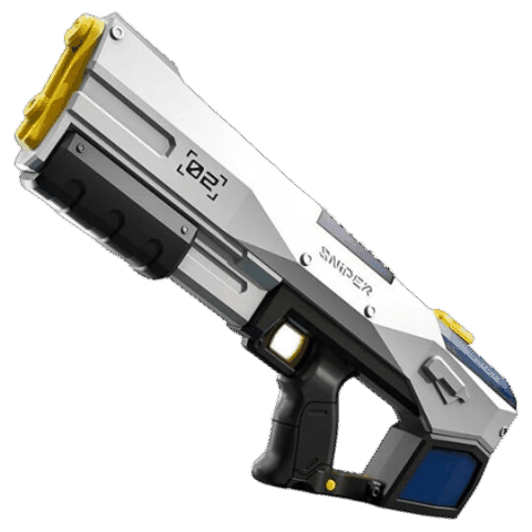 Blaster Combat Water Gun 2309 White&Black — Bakı