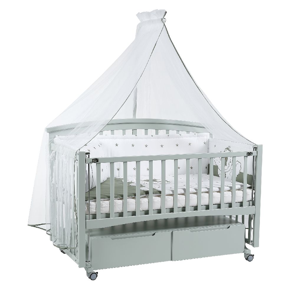 Beşik Tahterevalli Parker 86504 Yaşıl — Uşaq otağı, Bakı (2)