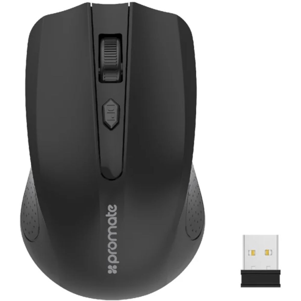 Mouse Promate Ergonomic CLIX-8 Black — Klaviaturalar və siçanlar, Bakı (2)
