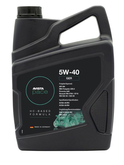 Mühərrik yağı Avista Pace GER 5W-40 1L — Bakı
