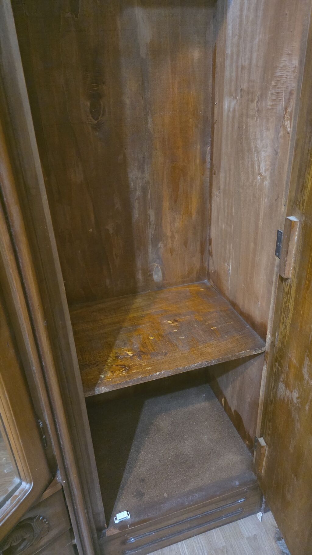 Klassik üslubda iri ölçülü vitrinli şkaf-garnitur - Material: bərk — Mebel, Bakı (5)