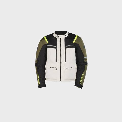 Gödəkçə Motoverse Madrid II Touring, Textile 600D Polyester Cordura, Green (XXL) — Мото жабдуулар