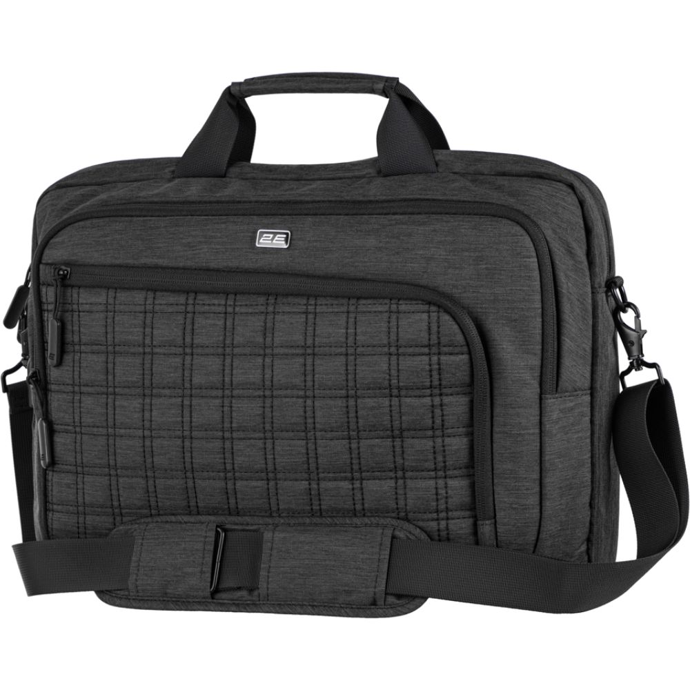 Notbuk çantası 2E CrossSquares 16 2E-CBN9198BK Black — Noutbuk aksesuarları, Bakı (3)
