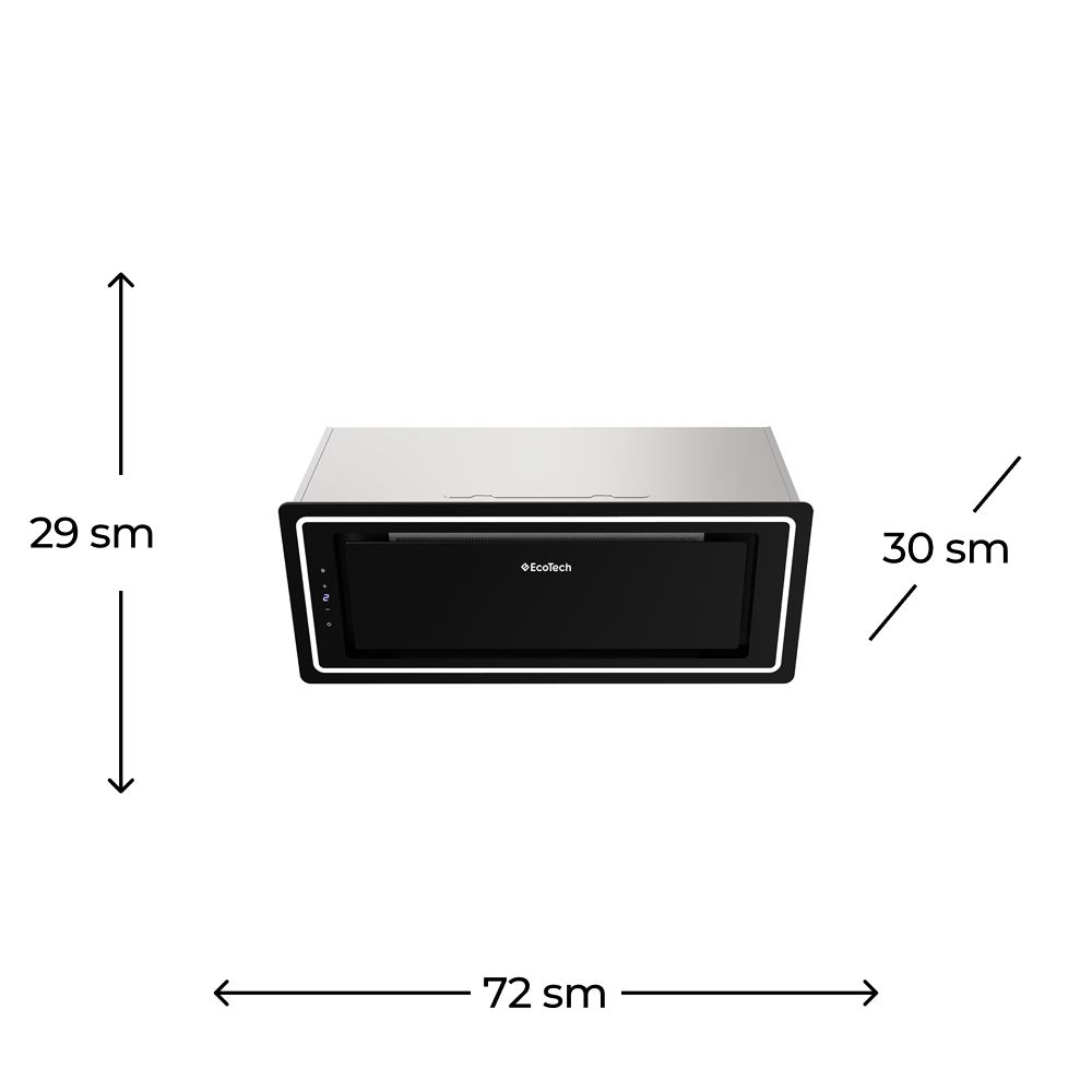 Aspirator Ecotech GSE9072BG — Mətbəx cixartma qapıları və aksesuarları, Bakı (2)