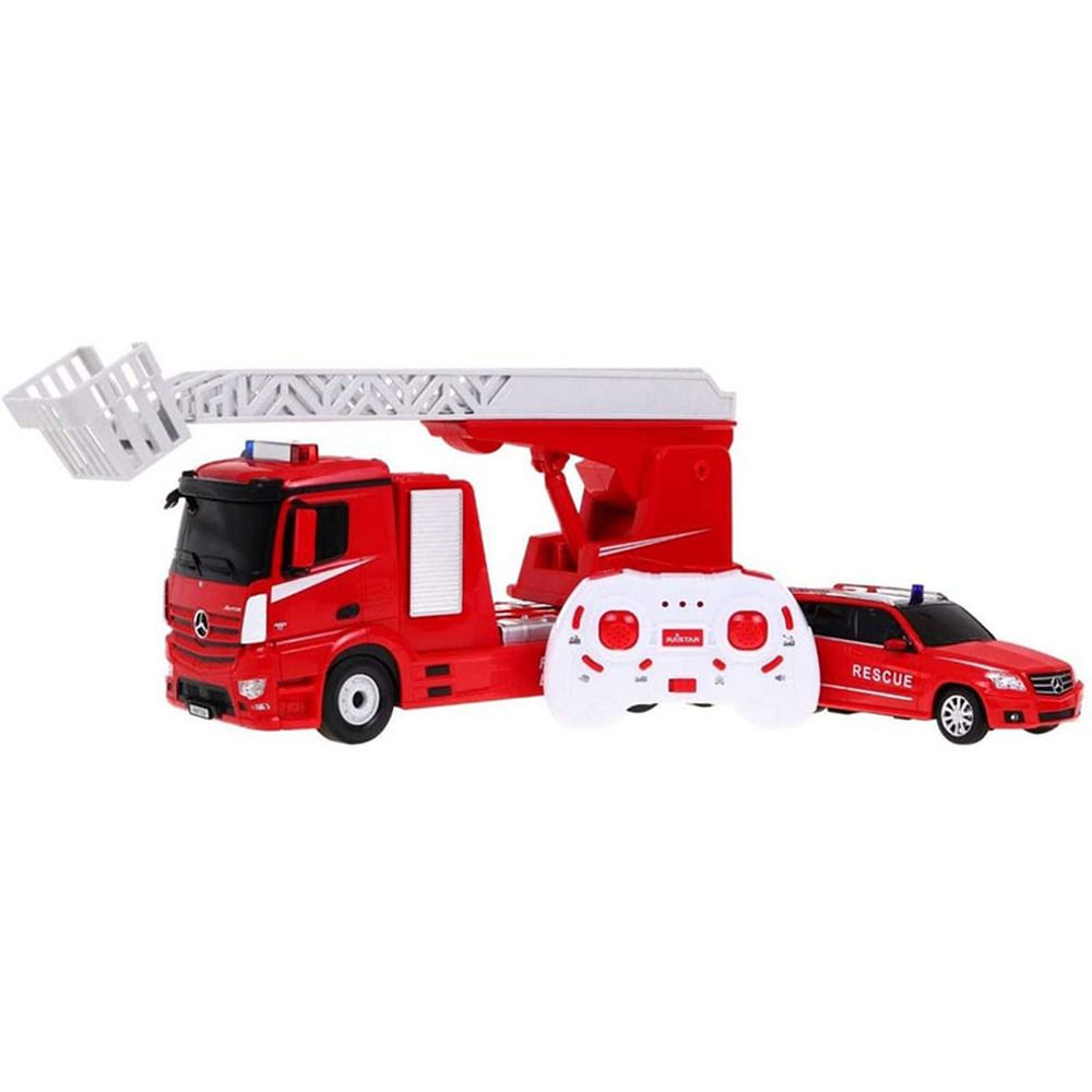 Oyuncaq avtomobil Rastar 1:24 Mercedes-Benz Antos Fire Engine & Rescue Car 2 in 1 6930751314887 — Oyuncaq nəqliyyatı, Bakı (2)