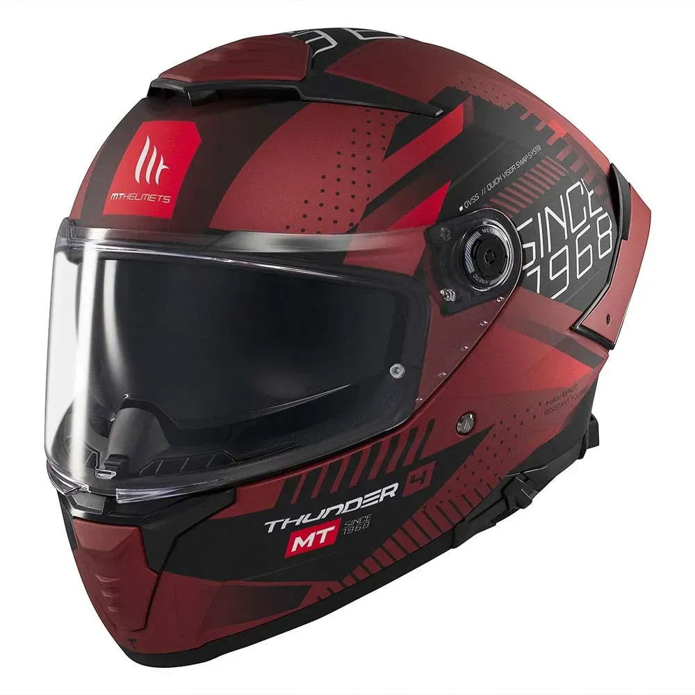 Dəbilqə Helmets MT Thunder 4 SV Luminence D5 Matt, L (1308C383526) — Мотоэкипировка