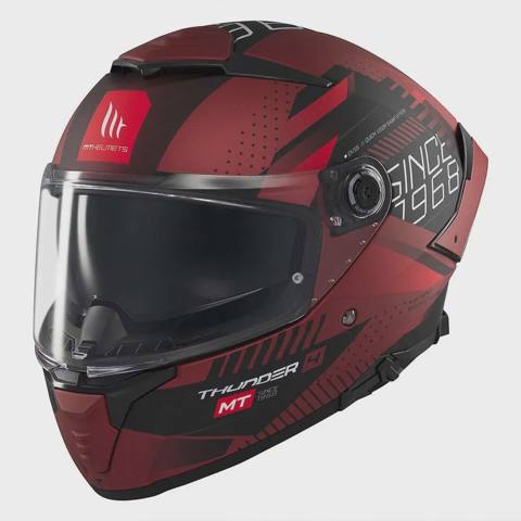 Dəbilqə Helmets MT Thunder 4 SV Luminence D5 Matt, L (1308C383526) — Motorcycle gear