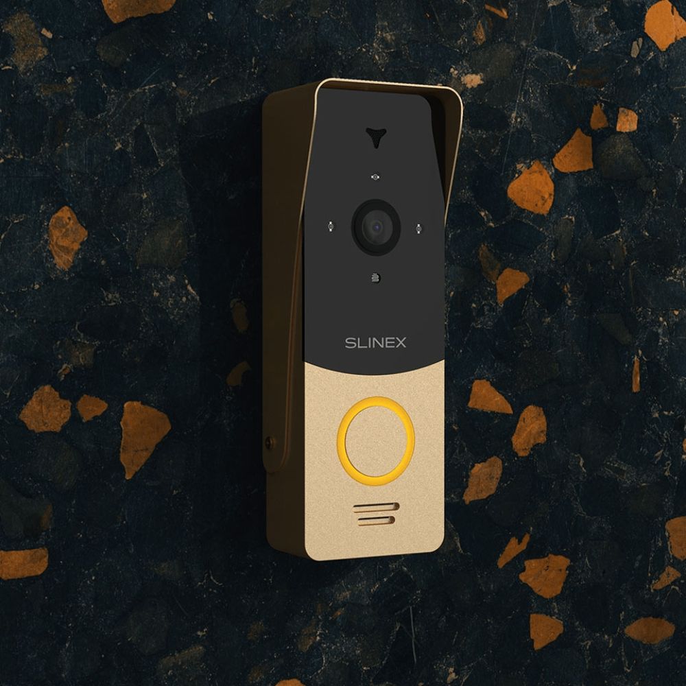 Zəng paneli Smart Slinex ML-20 HD Gold Black — Ağıllı ev, Bakı (3)