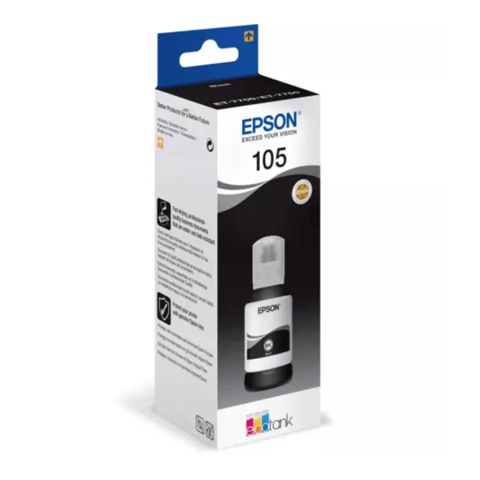 Kartric Epson 105 Ecotank Bk İnk Bottle /Black (C13T00Q140) — Bakı