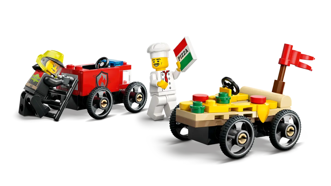 Lego Constructor City Pizza vs Fire Truck 60458 / 5702017812588 — Mallar, Bakı (2)