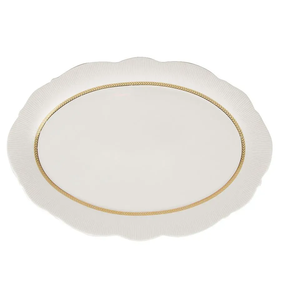 Boşqab bulud Nouvelle Home White chic 35x24 sm (970021) — Süfrə qabı, Bakı