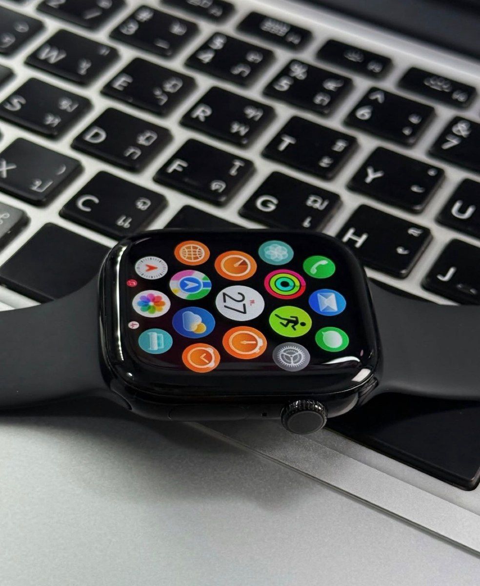 Apple Watch Series 10 Aluminum Jet Black 42mm — Elektronika, Bakı (12)