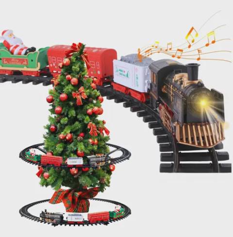 Train Christmas Train Set Around The Christmas Tree 982 — İrşad — Ойыншықтар