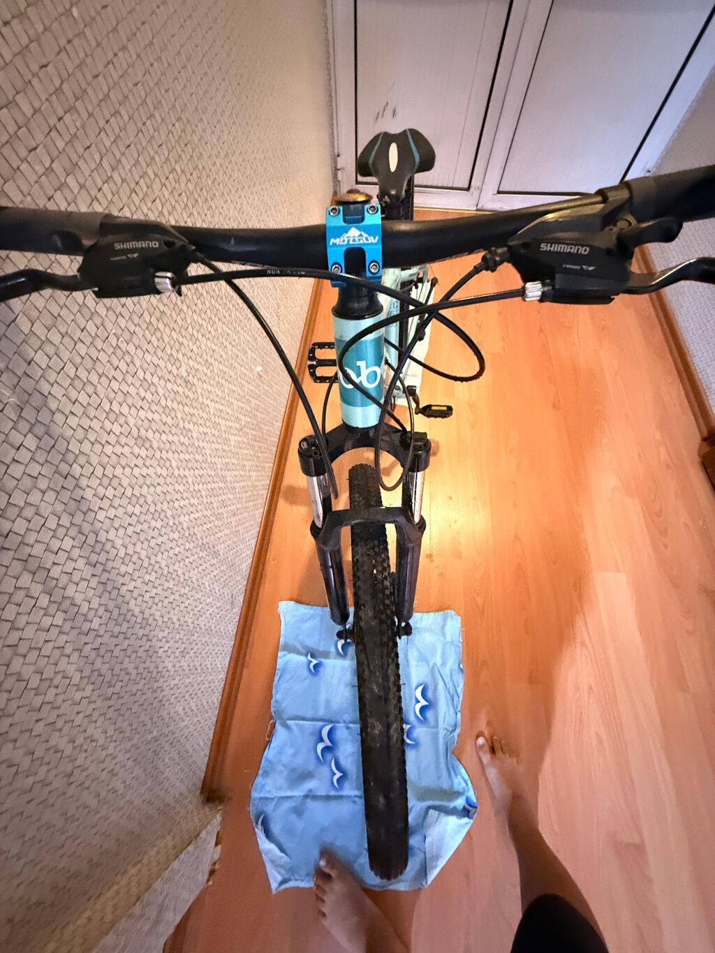 MTB velosiped – Topaz markalı, açıq mavi rəng - Yüngül alüminium — Dağ velosipedləri, Xaçmaz (2)