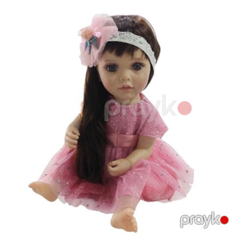 Doll For Love JX300 Сlothes Dresses with Beads Pink — Bakı