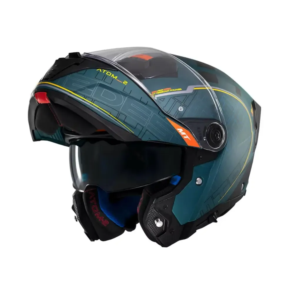 Dəbilqə MT Helmets Atom 2 SV Destiny C6 Matt, L (1335C232636) — Мотоэкипировка