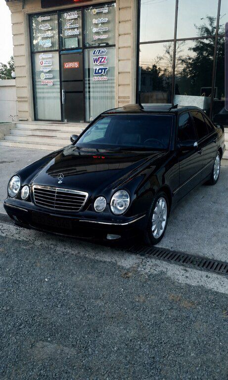 Mercedes E 240, 2.6 L, 2000 il, 317 000 km — Avtomobillər, Lənkəran (5)