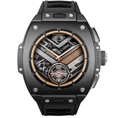 Smart saat Vertu Grand Watch S1 WS1-C-BK10-CHW-014 Black — Bakı