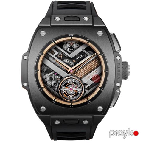 Smart saat Vertu Grand Watch S1 WS1-C-BK10-CHW-014 Black — Bakı