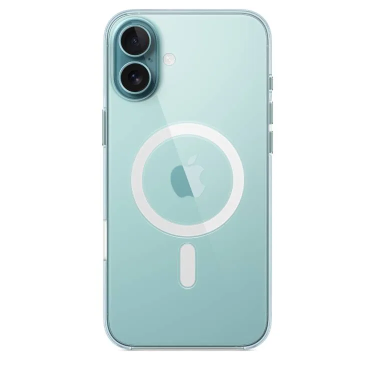 Çexol Apple iPhone 16 Plus Clear Case with MagSafe (MA7D4ZM/A) — Bakı