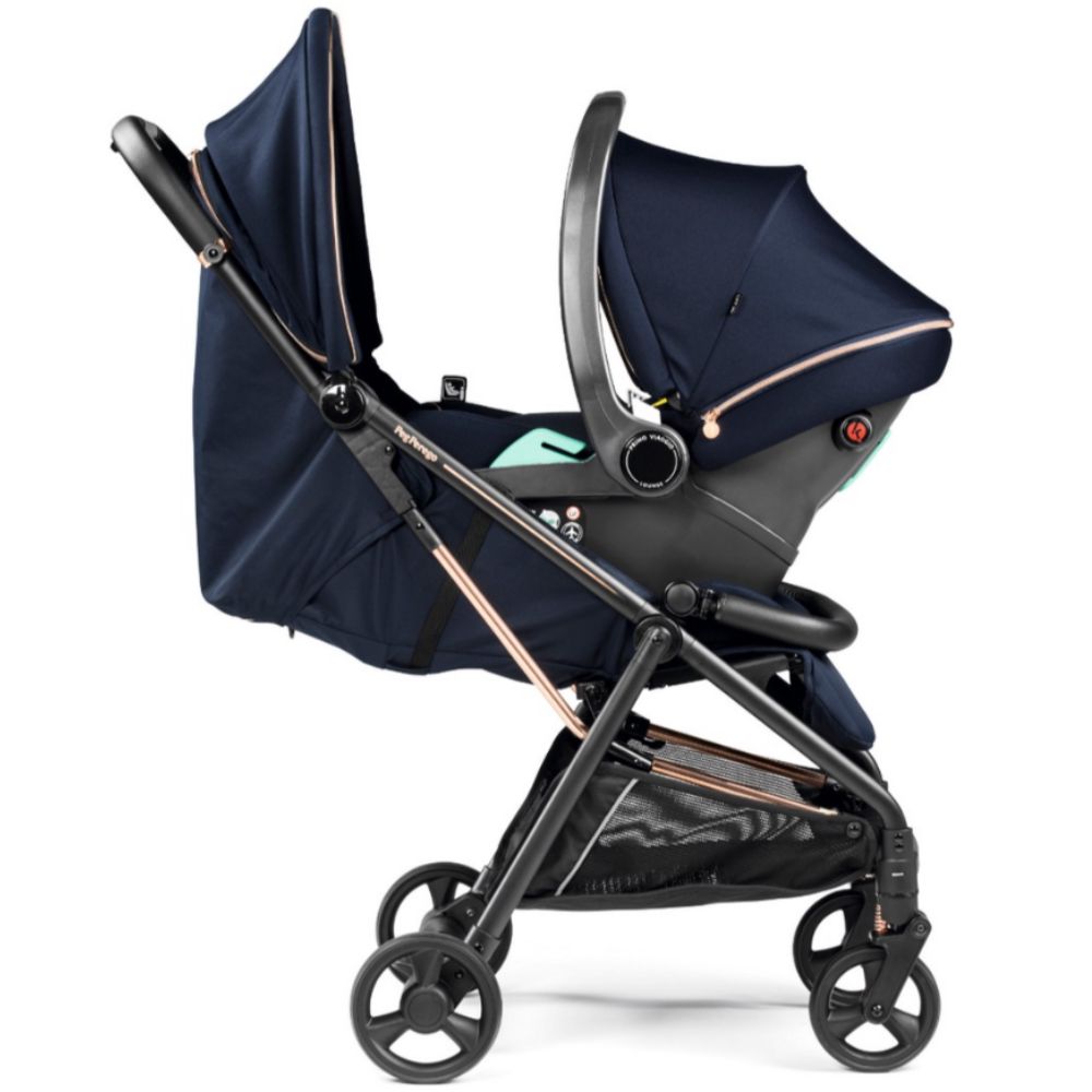 Uşaq arabası Peg Perego Selfie Plus Blue Shine — Mallar, Bakı (5)
