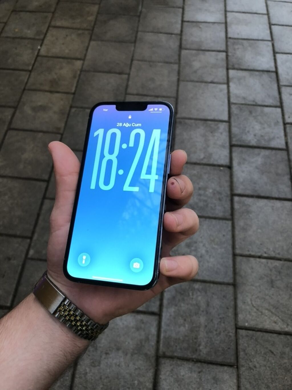 IPhone 13 Pro, 128 GB, Göy — Apple iPhone, Gəncə (2)