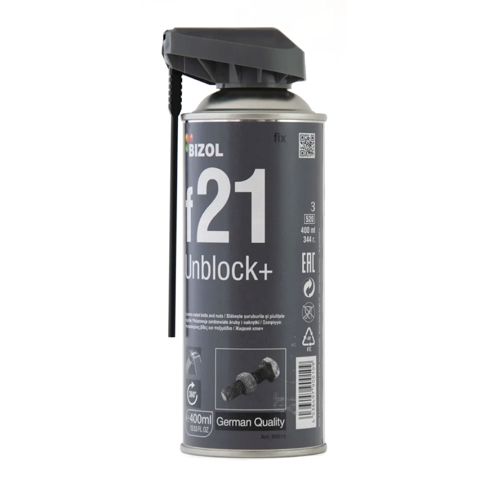 Yağlayıcı sprey Bizol Unblock+ F21 0.4 lt — Bakı