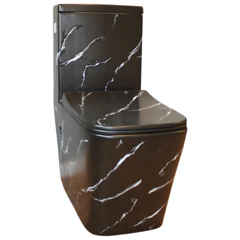 Unitaz BO906 Matte Black Pattern — Bakı