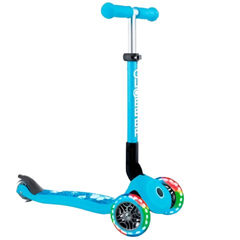 Skuter Globber Plus 4895224406662 (Qatlanan, işıqlı) — Bakı
