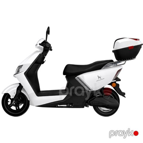 Elektrikli moped JY Electra White — Bakı