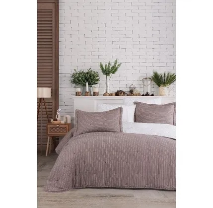 Yataq dəsti IyiGeceler Soft Dreams Kahve İki nəfərlik (8681234930114) — Bakı