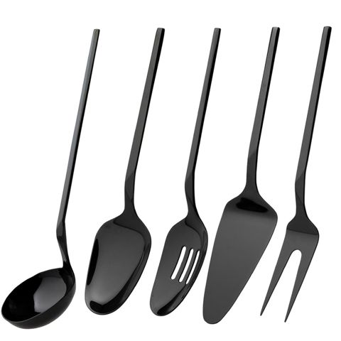 Mətbəx ləvazimatları dəsti Jumbo 5100 5 parça Titan qara 8682972002729 — Bakı