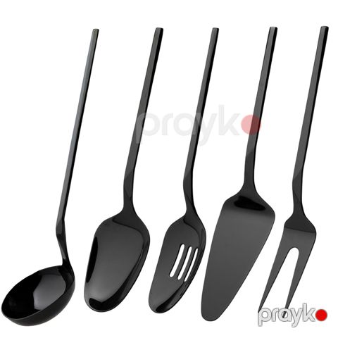 Mətbəx ləvazimatları dəsti Jumbo 5100 5 parça Titan qara 8682972002729 — Bakı