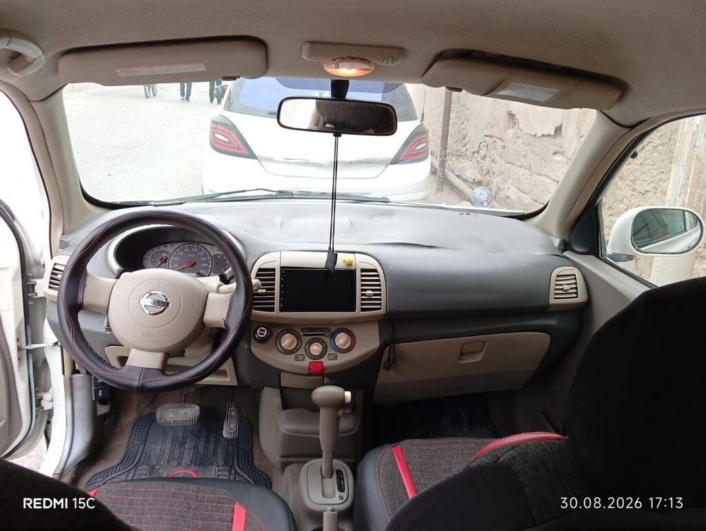 Nissan March: 1.2 l 2004 il Hetçbek — Avto, Digah (4)