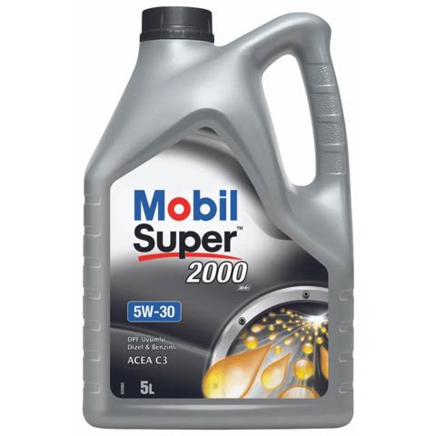 Mühərrik yağı Mobil Super 2000 XE 5W30 5 lt — Bakı