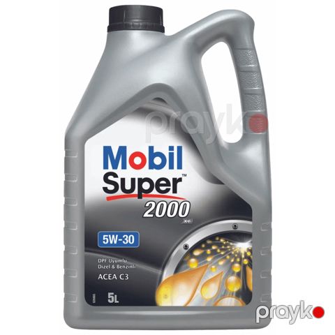 Mühərrik yağı Mobil Super 2000 XE 5W30 5 lt — Bakı