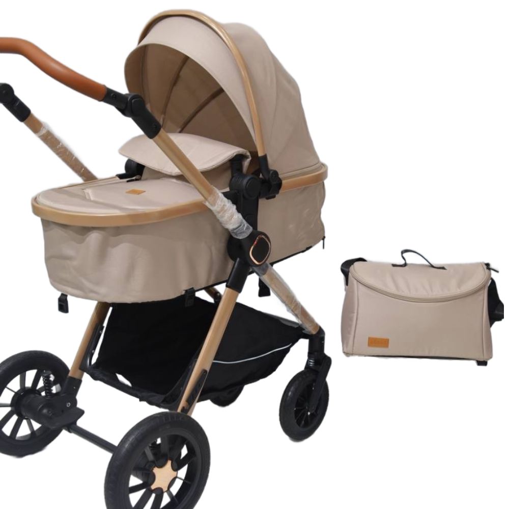 Uşaq arabası Kidilo H2D Beige — Arabalalar və avtokresloları, Bakı (3)