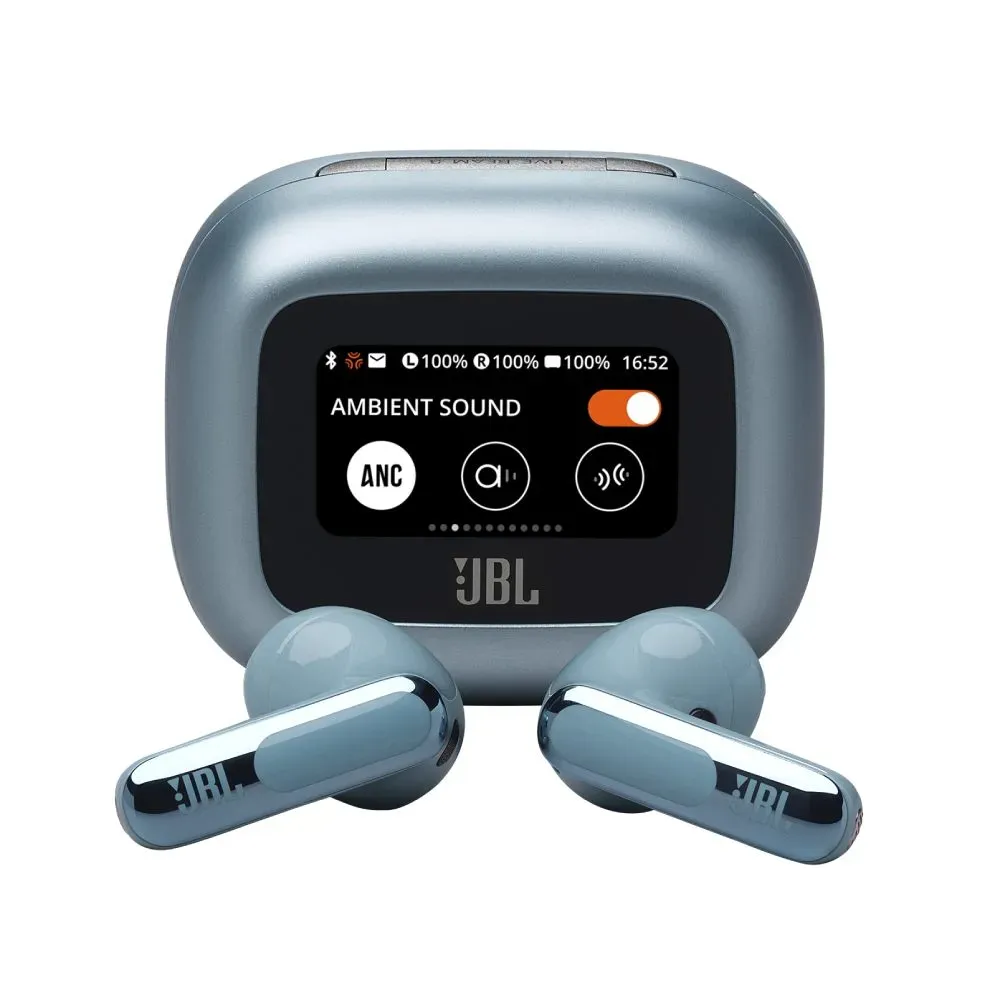 Simsiz qulaqlıq JBL Live Flex 3 Blue — Беспроводные наушники