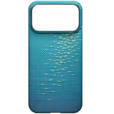 Qoruyucu örtük Pitaka iPhone 17 Pro Max Edge ACAQOR871498 Lusid Blue — Bakı
