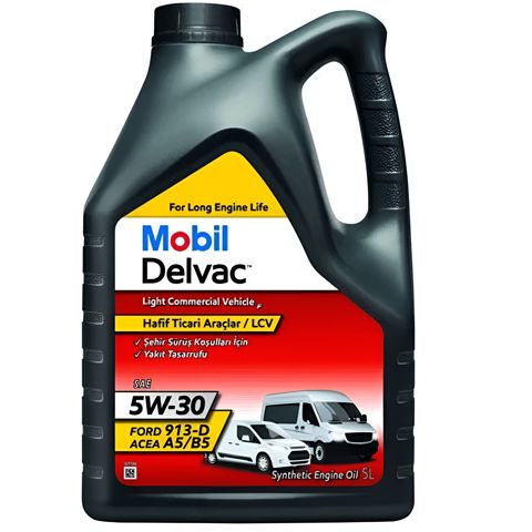 Mühərrik yağı Mobil Delvac Modern Light Commercial F 5W-30 5 lt — Bakı
