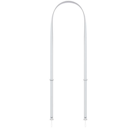 iPhone Crossbody Strap Light Gray — Smartphone Accessories