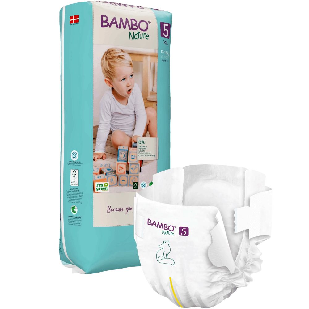 Uşaq bezləri Bambo Nature 5 44 ədəd 100001926511 — Mallar, Bakı (2)