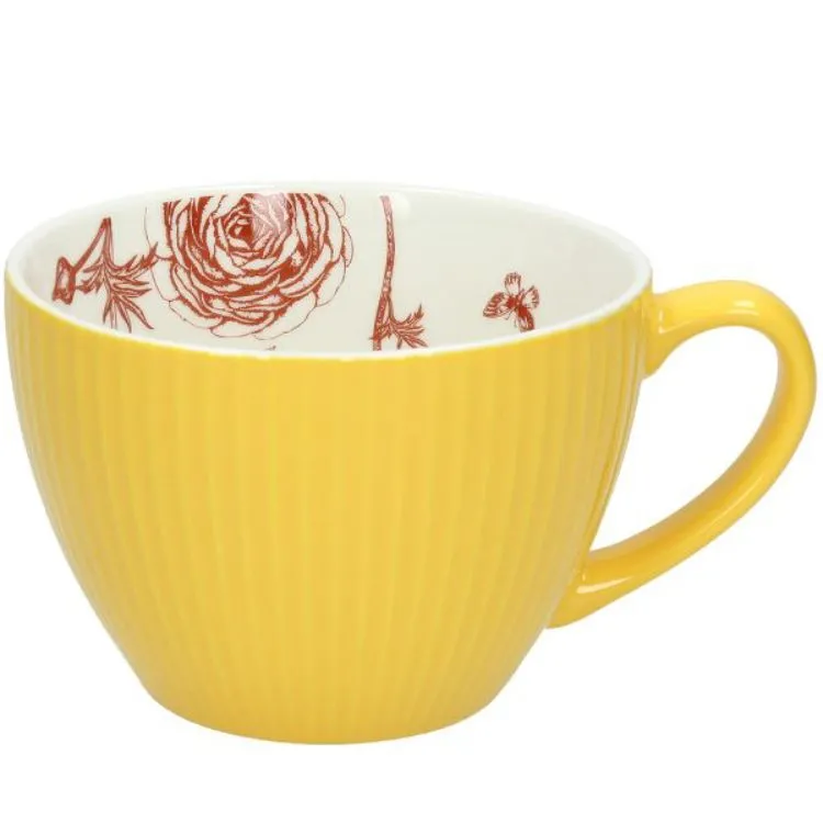 Fincan Tognana Jumbo 490 ml Yellow — Bakı
