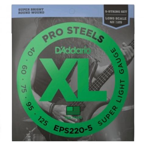 D-Addario EPS220-5 XL Prosteels 40-125 Super Light — Bakı