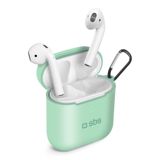 SBS Airpods 1/2 Case Green/TEAPCOVG — Аксессуары для наушников