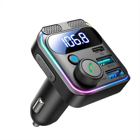 Avtomobil üçün FM modulyator Joyroom JR-CCB01 Wıreless 48W BLK — Bakı