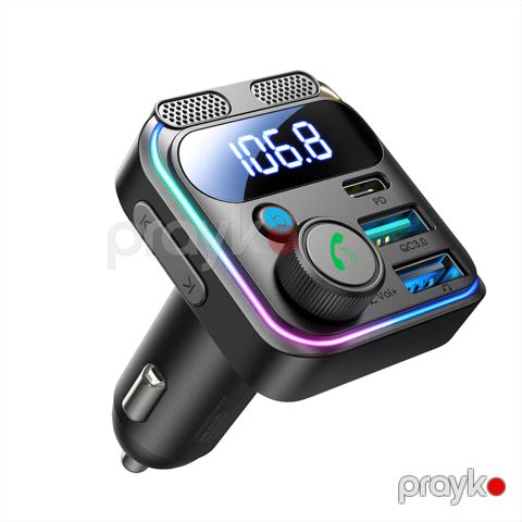 Avtomobil üçün FM modulyator Joyroom JR-CCB01 Wıreless 48W BLK — Bakı